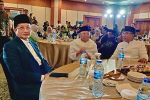 Pak KH Ma'ruf Amin dalam peluncuran buku terbarunya